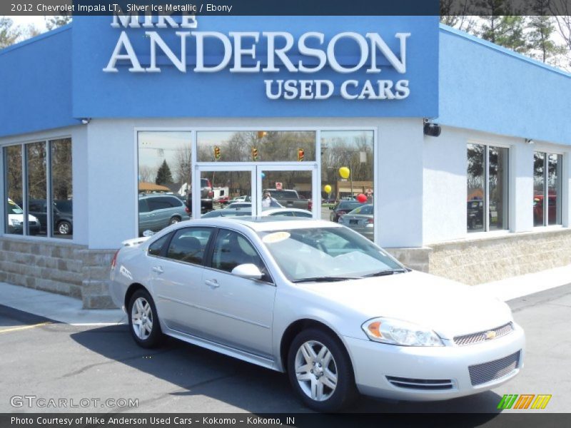 Silver Ice Metallic / Ebony 2012 Chevrolet Impala LT