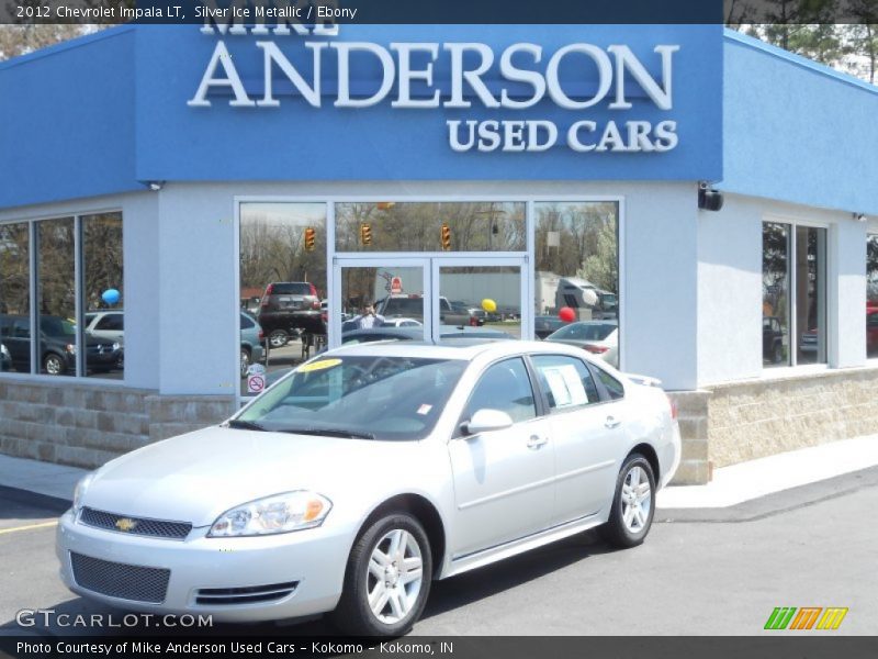 Silver Ice Metallic / Ebony 2012 Chevrolet Impala LT
