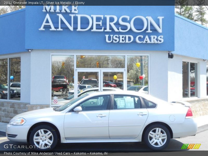 Silver Ice Metallic / Ebony 2012 Chevrolet Impala LT