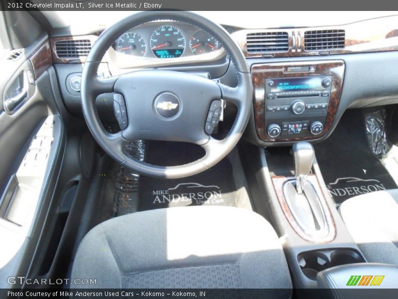 Silver Ice Metallic / Ebony 2012 Chevrolet Impala LT