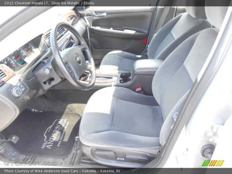 Silver Ice Metallic / Ebony 2012 Chevrolet Impala LT