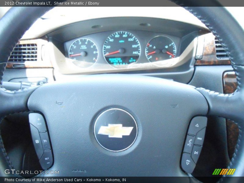 Silver Ice Metallic / Ebony 2012 Chevrolet Impala LT