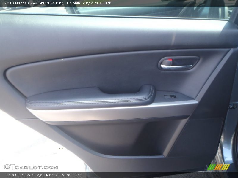 Dolphin Gray Mica / Black 2010 Mazda CX-9 Grand Touring