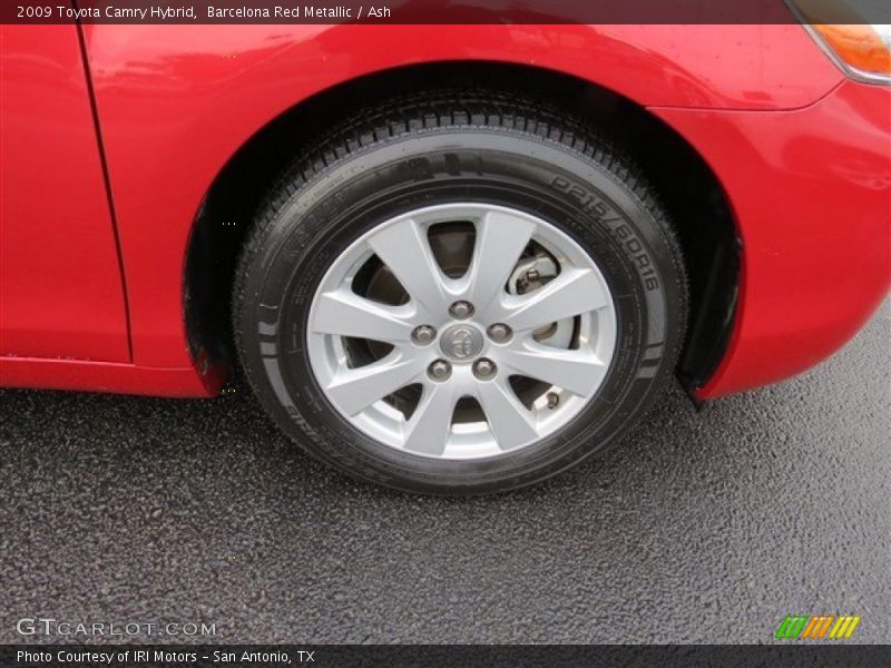 Barcelona Red Metallic / Ash 2009 Toyota Camry Hybrid