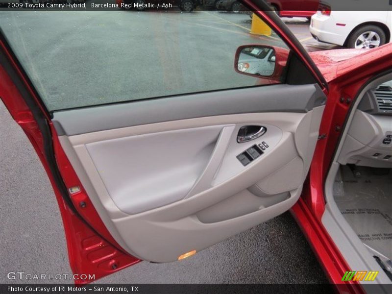 Barcelona Red Metallic / Ash 2009 Toyota Camry Hybrid