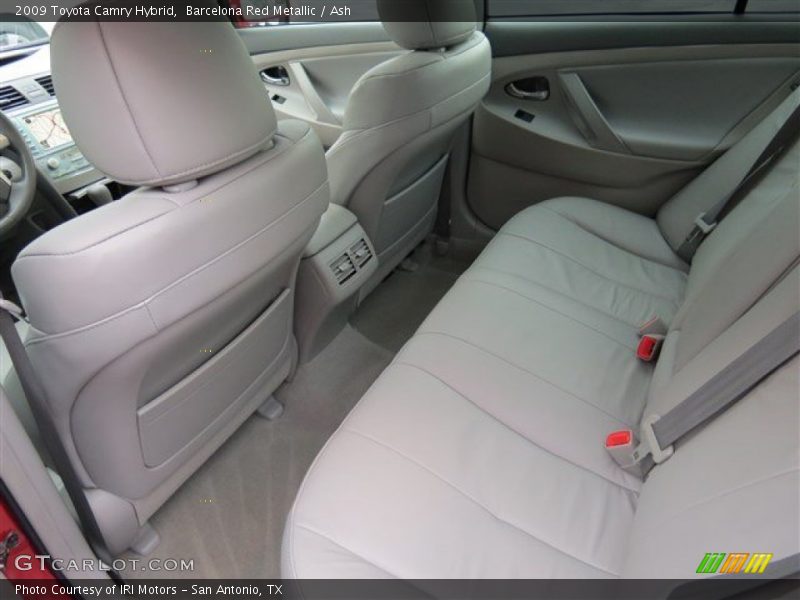 Barcelona Red Metallic / Ash 2009 Toyota Camry Hybrid