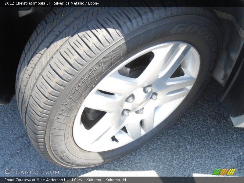 Silver Ice Metallic / Ebony 2012 Chevrolet Impala LT