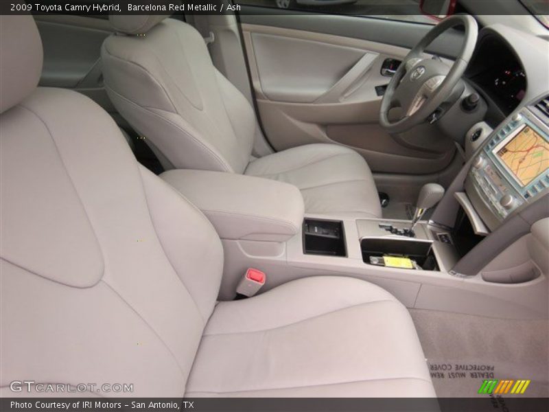 Barcelona Red Metallic / Ash 2009 Toyota Camry Hybrid