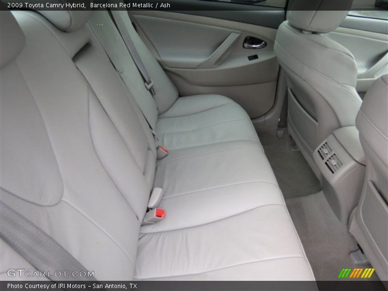 Barcelona Red Metallic / Ash 2009 Toyota Camry Hybrid