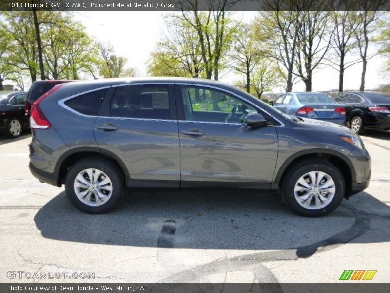 Polished Metal Metallic / Gray 2013 Honda CR-V EX AWD