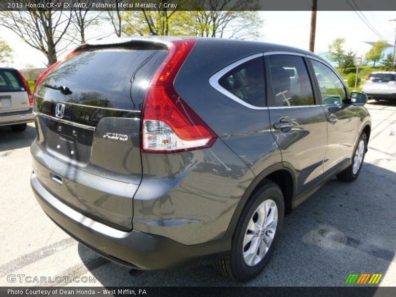 Polished Metal Metallic / Gray 2013 Honda CR-V EX AWD