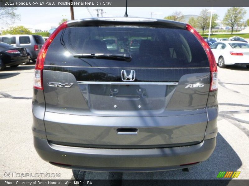 Polished Metal Metallic / Gray 2013 Honda CR-V EX AWD