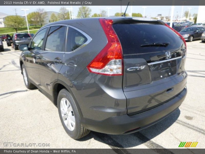 Polished Metal Metallic / Gray 2013 Honda CR-V EX AWD