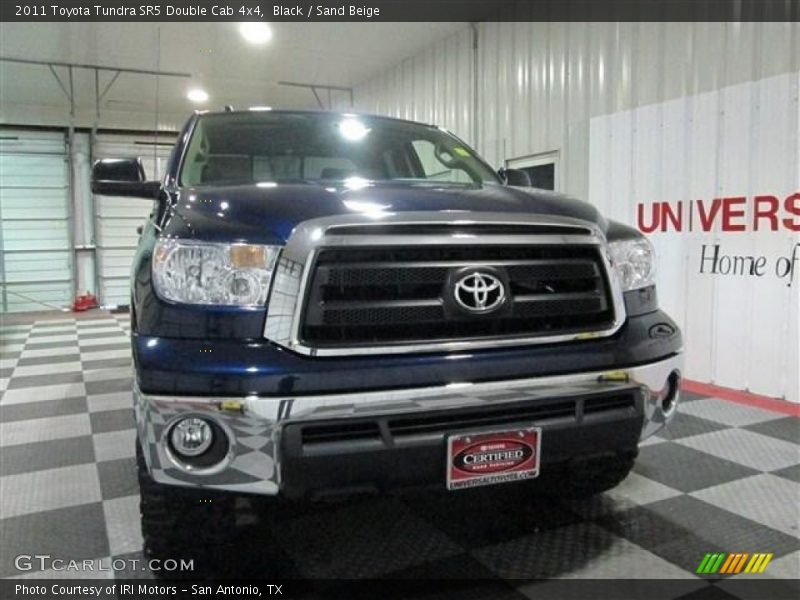 Black / Sand Beige 2011 Toyota Tundra SR5 Double Cab 4x4