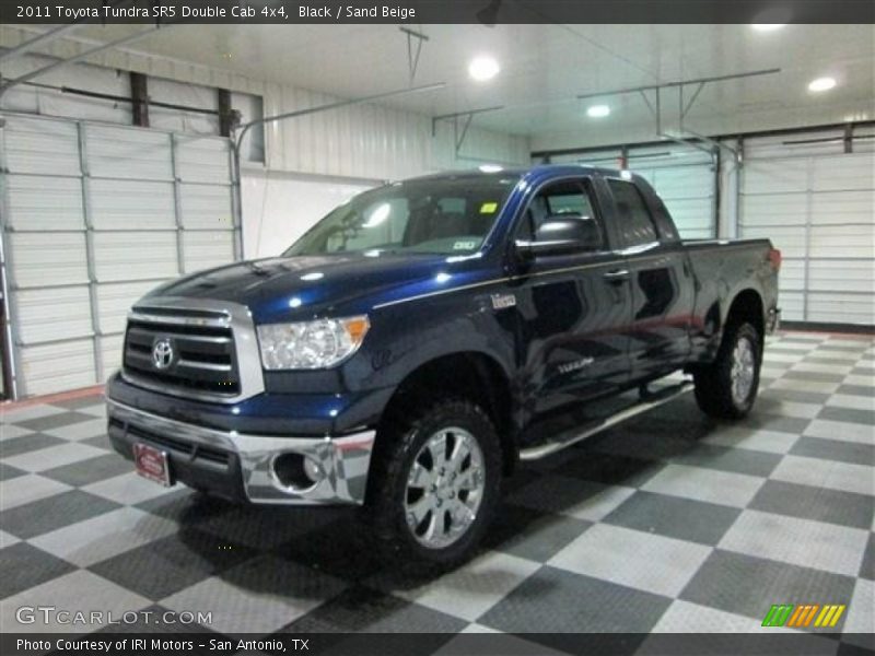 Black / Sand Beige 2011 Toyota Tundra SR5 Double Cab 4x4