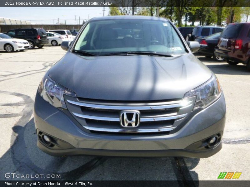 Polished Metal Metallic / Gray 2013 Honda CR-V EX AWD