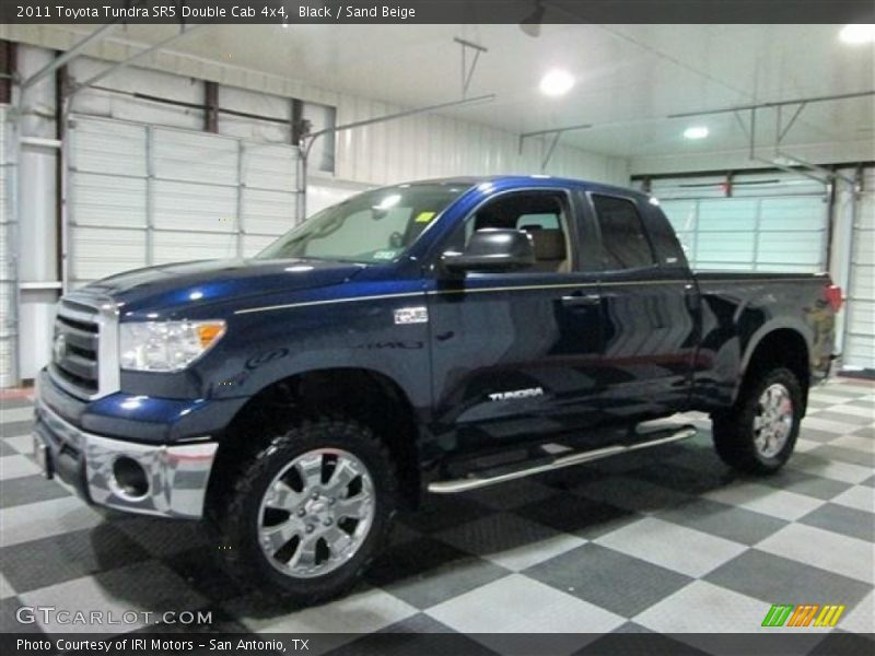 Black / Sand Beige 2011 Toyota Tundra SR5 Double Cab 4x4
