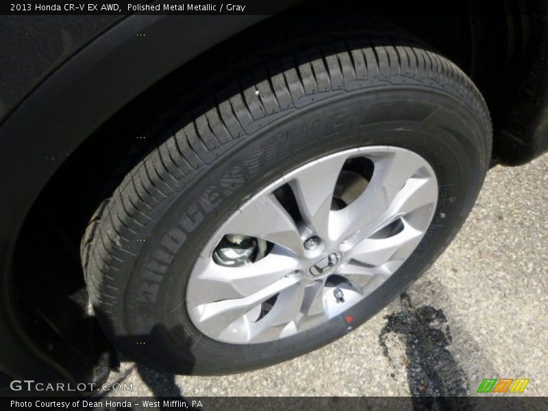 Polished Metal Metallic / Gray 2013 Honda CR-V EX AWD