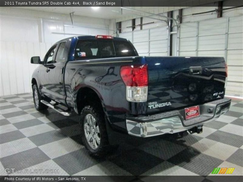 Black / Sand Beige 2011 Toyota Tundra SR5 Double Cab 4x4
