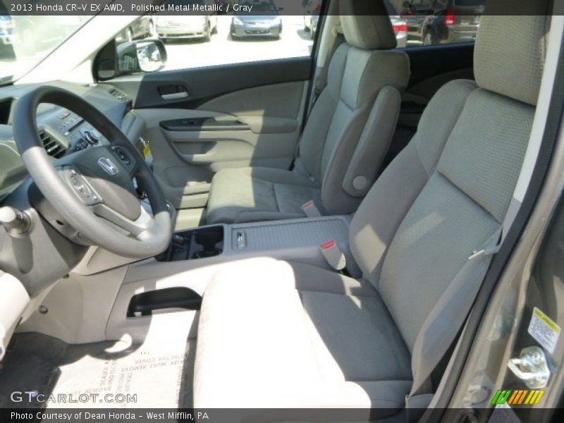 Polished Metal Metallic / Gray 2013 Honda CR-V EX AWD