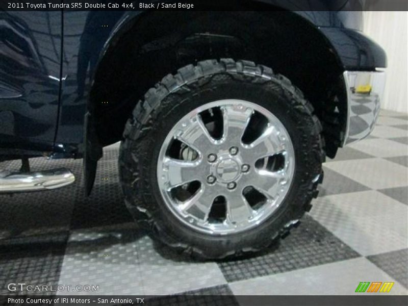 Black / Sand Beige 2011 Toyota Tundra SR5 Double Cab 4x4