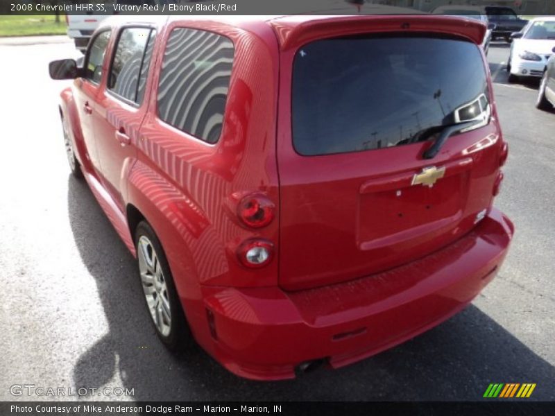 Victory Red / Ebony Black/Red 2008 Chevrolet HHR SS