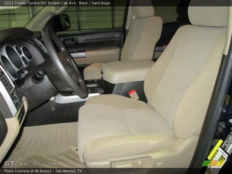 Black / Sand Beige 2011 Toyota Tundra SR5 Double Cab 4x4