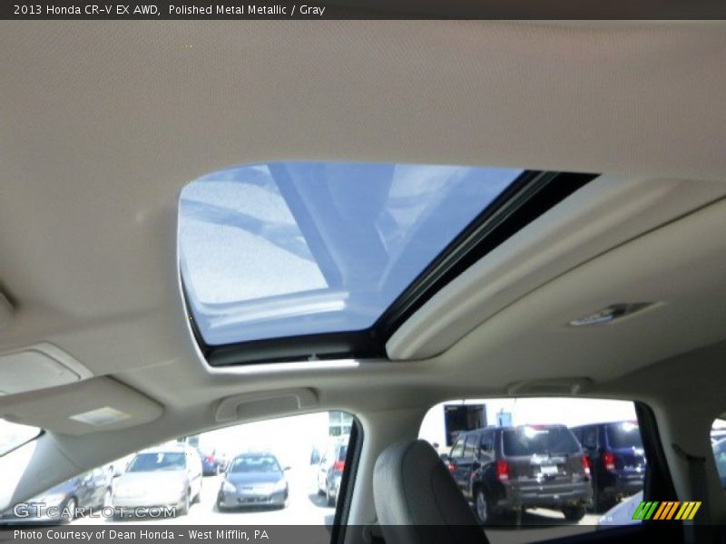 Polished Metal Metallic / Gray 2013 Honda CR-V EX AWD