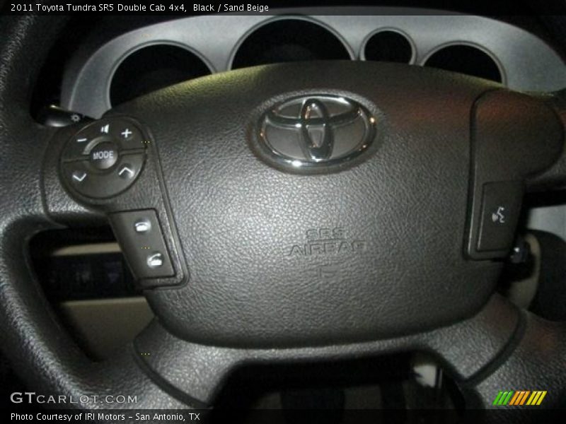 Black / Sand Beige 2011 Toyota Tundra SR5 Double Cab 4x4