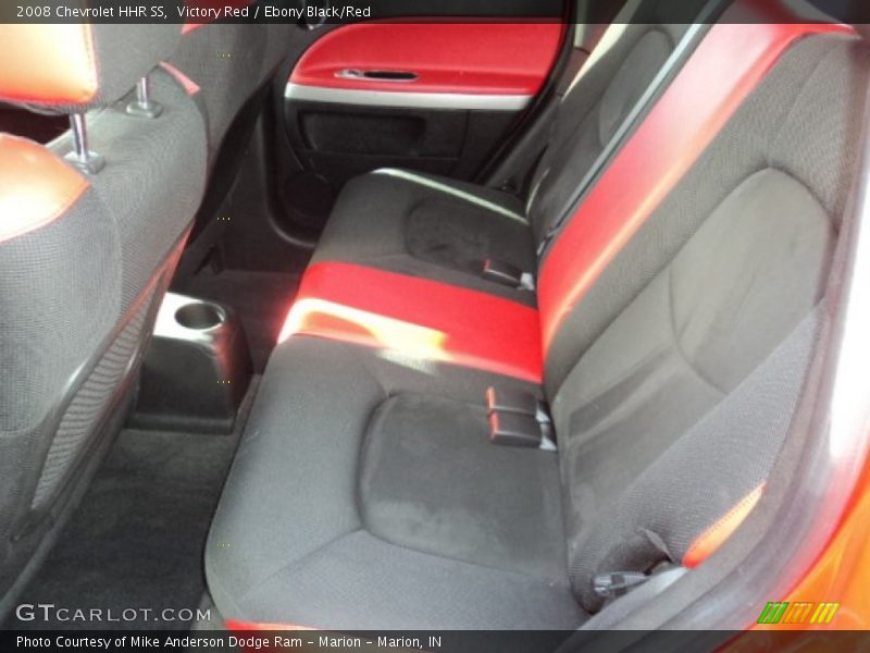 Rear Seat of 2008 HHR SS
