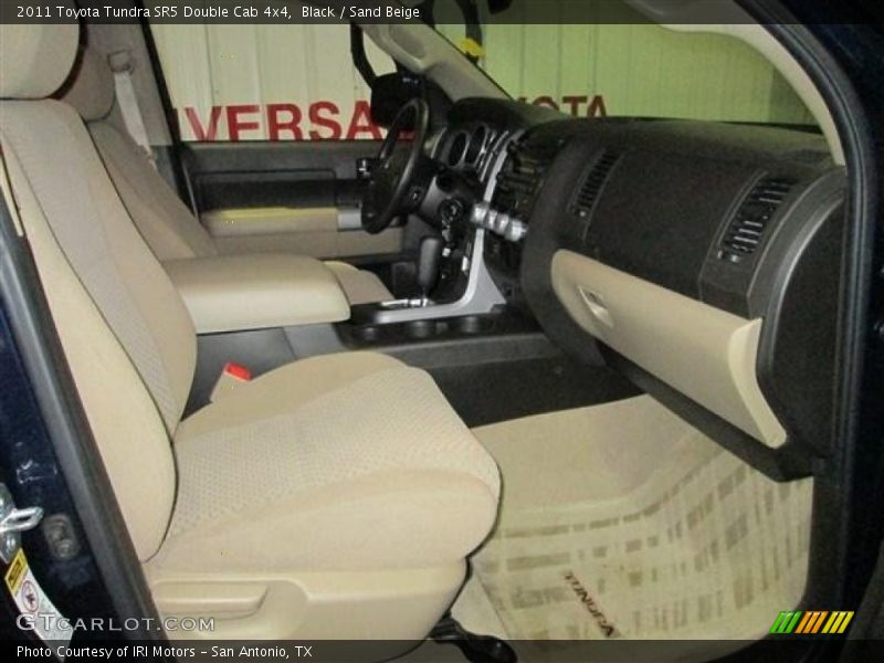 Black / Sand Beige 2011 Toyota Tundra SR5 Double Cab 4x4