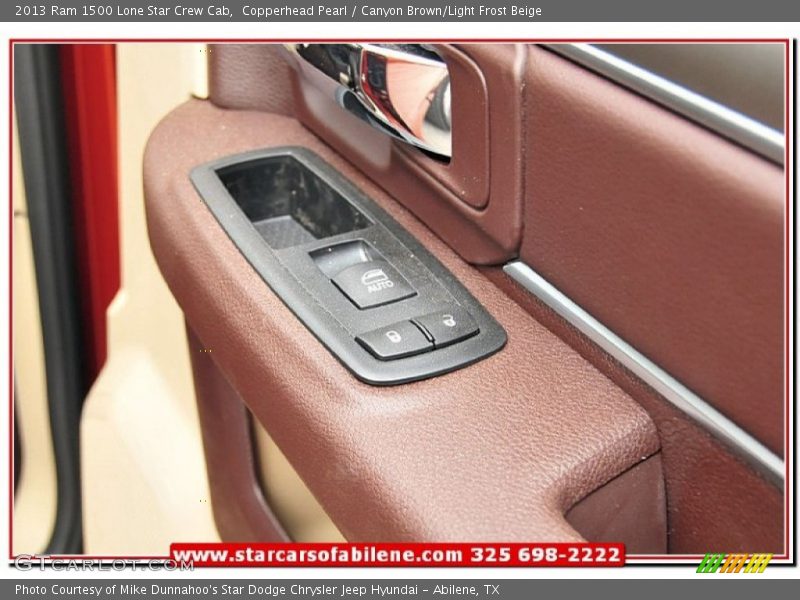 Copperhead Pearl / Canyon Brown/Light Frost Beige 2013 Ram 1500 Lone Star Crew Cab
