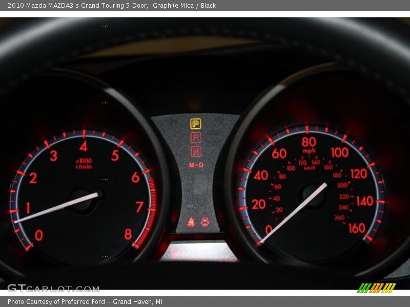  2010 MAZDA3 s Grand Touring 5 Door s Grand Touring 5 Door Gauges