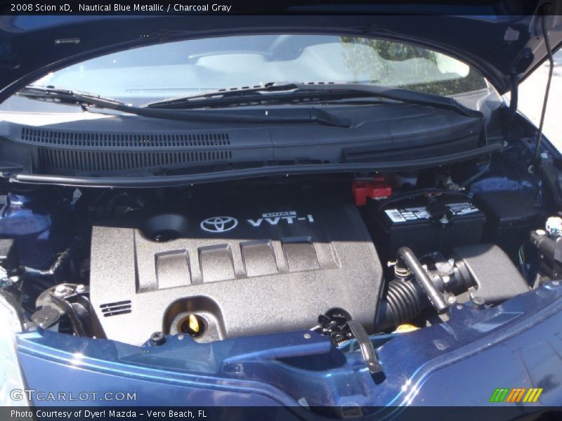 Nautical Blue Metallic / Charcoal Gray 2008 Scion xD