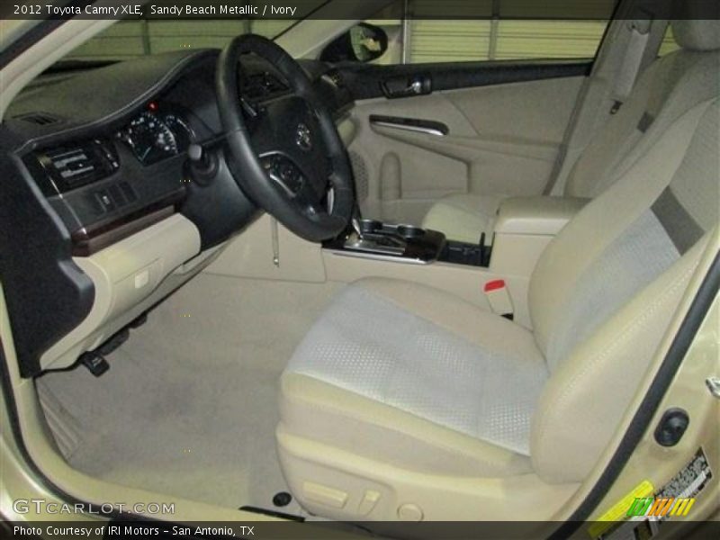 Sandy Beach Metallic / Ivory 2012 Toyota Camry XLE
