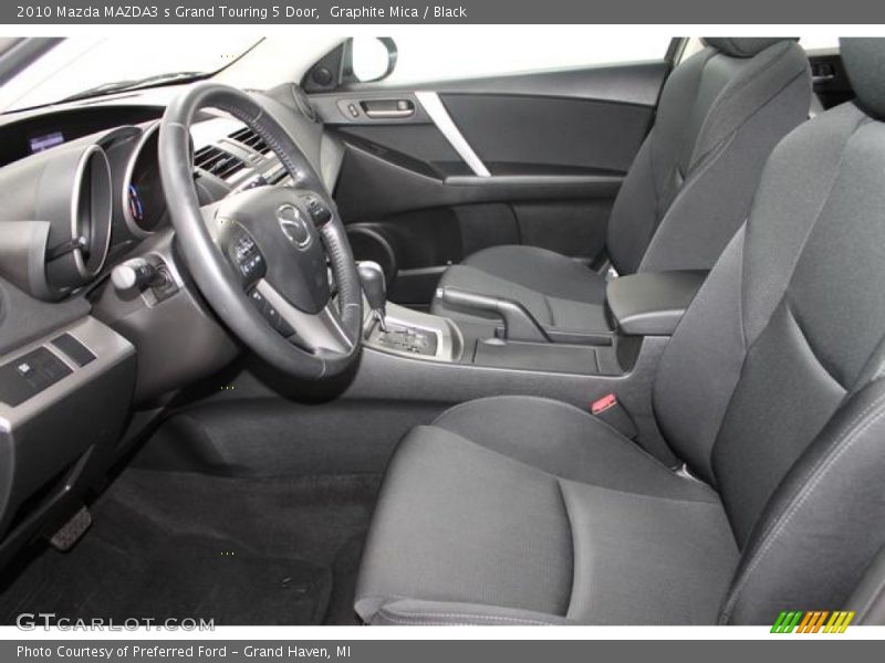  2010 MAZDA3 s Grand Touring 5 Door Black Interior