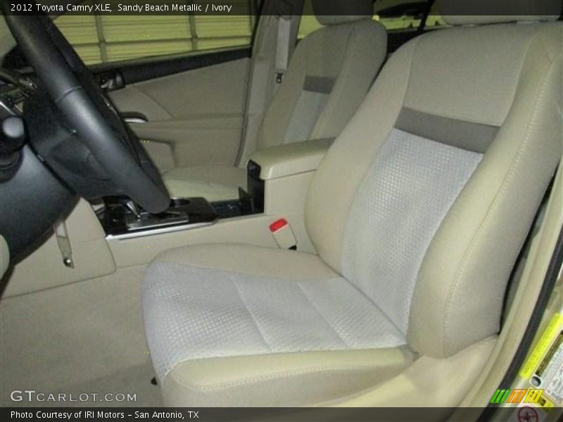 Sandy Beach Metallic / Ivory 2012 Toyota Camry XLE