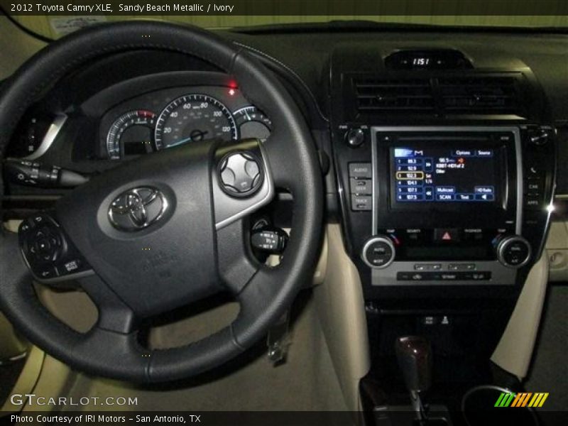 Sandy Beach Metallic / Ivory 2012 Toyota Camry XLE