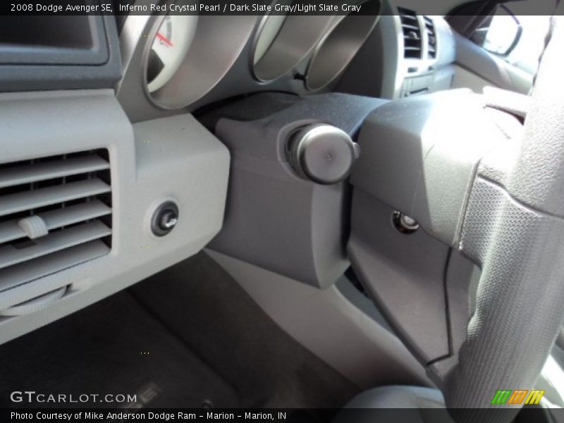 Inferno Red Crystal Pearl / Dark Slate Gray/Light Slate Gray 2008 Dodge Avenger SE