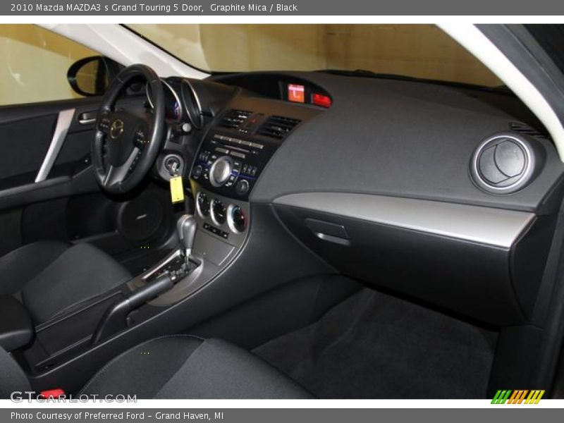 Graphite Mica / Black 2010 Mazda MAZDA3 s Grand Touring 5 Door