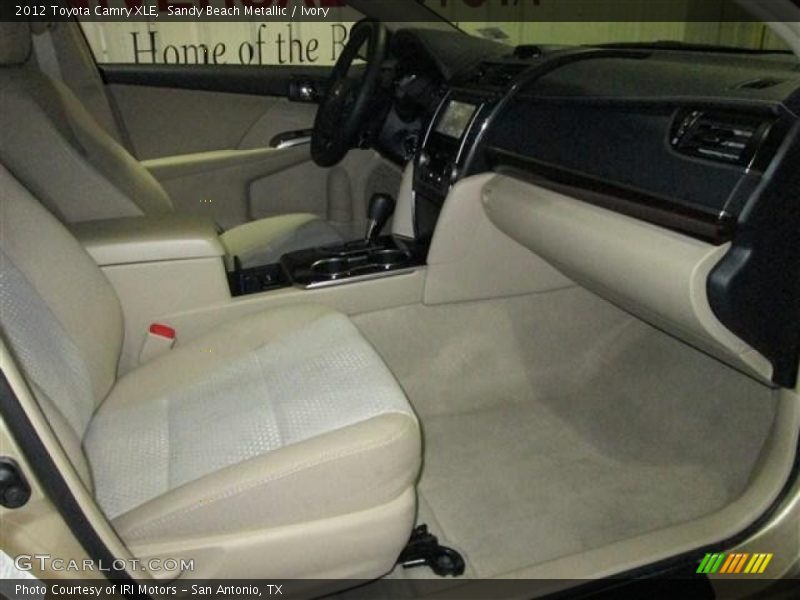 Sandy Beach Metallic / Ivory 2012 Toyota Camry XLE
