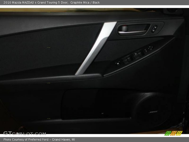 Graphite Mica / Black 2010 Mazda MAZDA3 s Grand Touring 5 Door