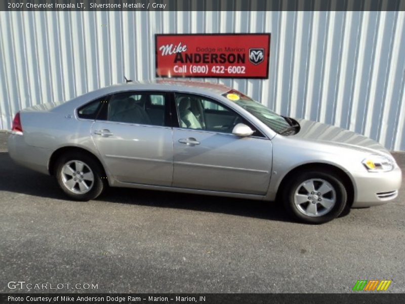 Silverstone Metallic / Gray 2007 Chevrolet Impala LT