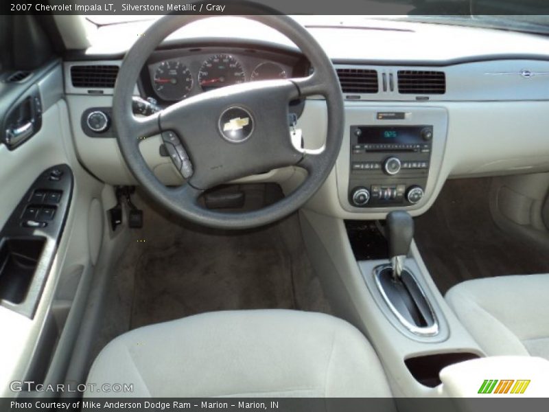 Silverstone Metallic / Gray 2007 Chevrolet Impala LT
