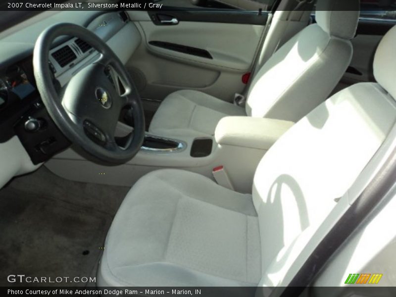 Silverstone Metallic / Gray 2007 Chevrolet Impala LT