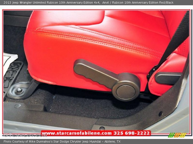 Anvil / Rubicon 10th Anniversary Edition Red/Black 2013 Jeep Wrangler Unlimited Rubicon 10th Anniversary Edition 4x4