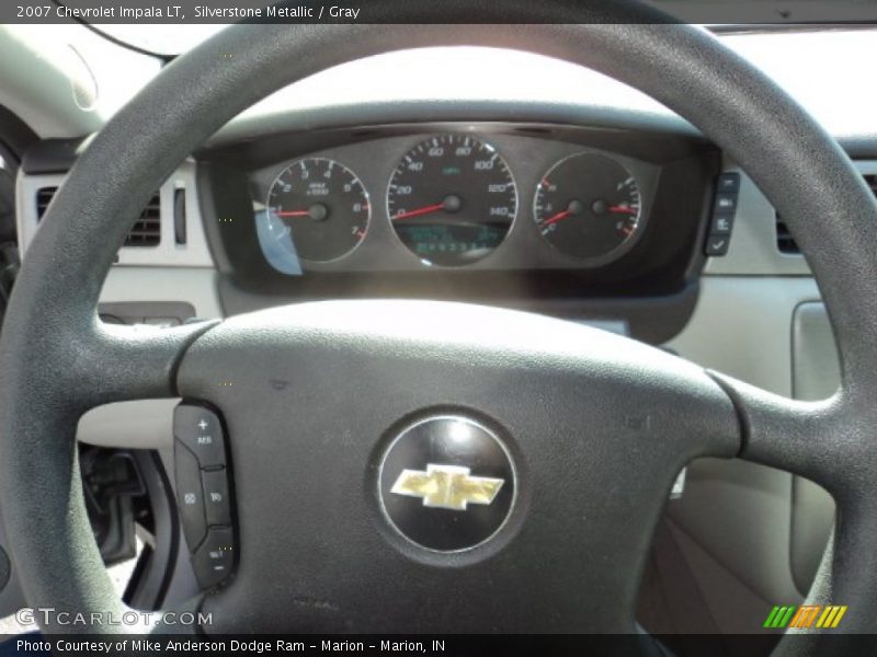 Silverstone Metallic / Gray 2007 Chevrolet Impala LT