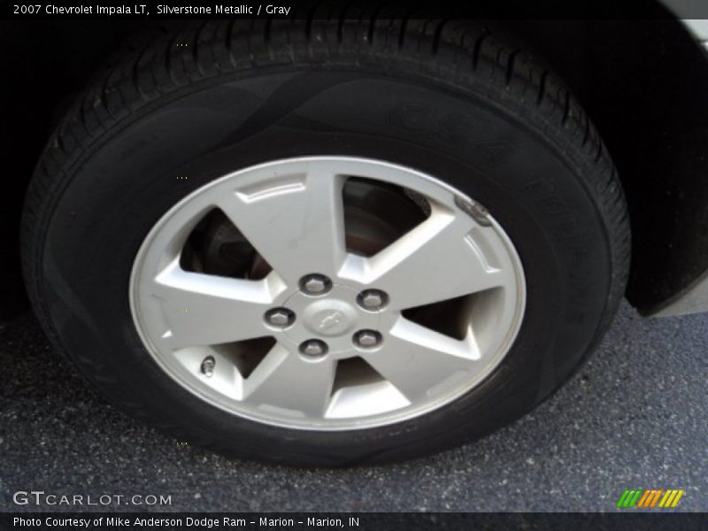 Silverstone Metallic / Gray 2007 Chevrolet Impala LT