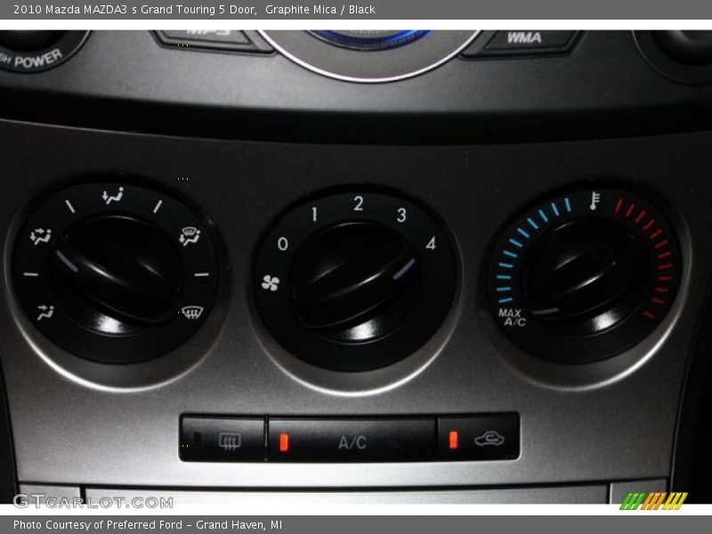 Graphite Mica / Black 2010 Mazda MAZDA3 s Grand Touring 5 Door