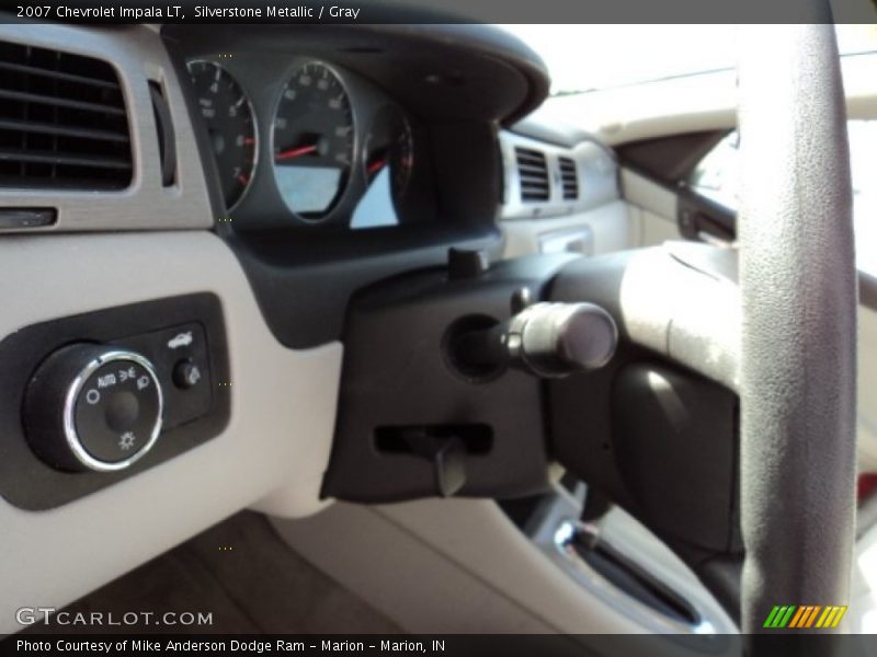 Silverstone Metallic / Gray 2007 Chevrolet Impala LT